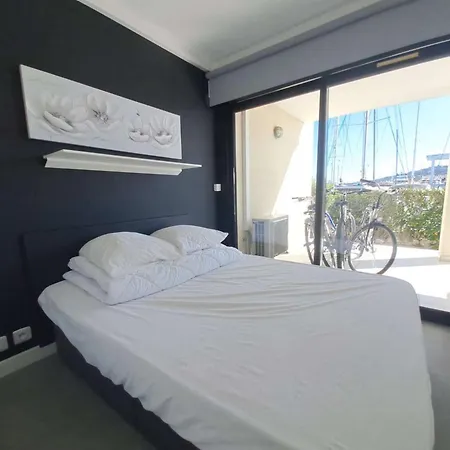 아파트 Marcogvoile - Golfe De Saint-tropez - Agreable T2 Avec Vue Sur La Marina 코골렝